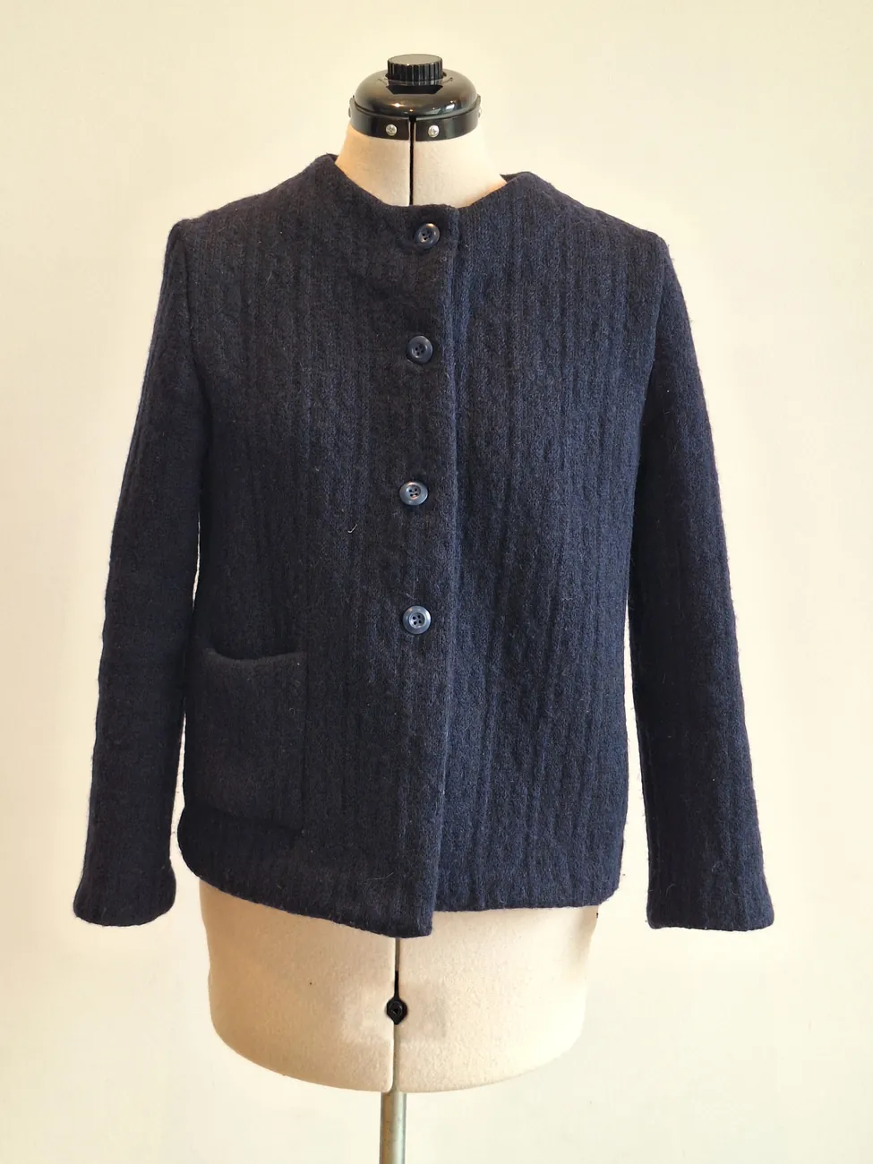 Chaqueta azul marino MAU