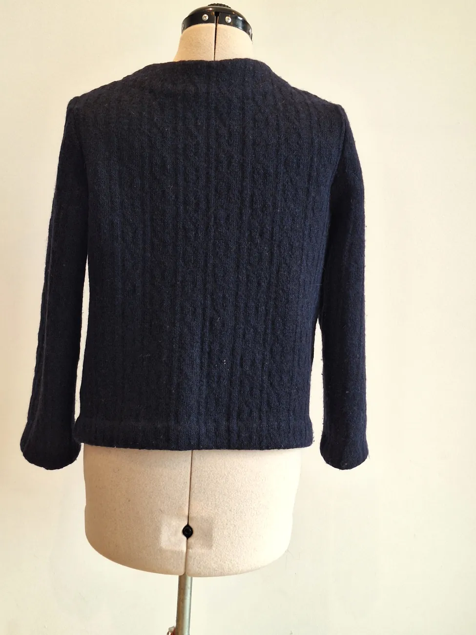 Chaqueta azul marino MAU