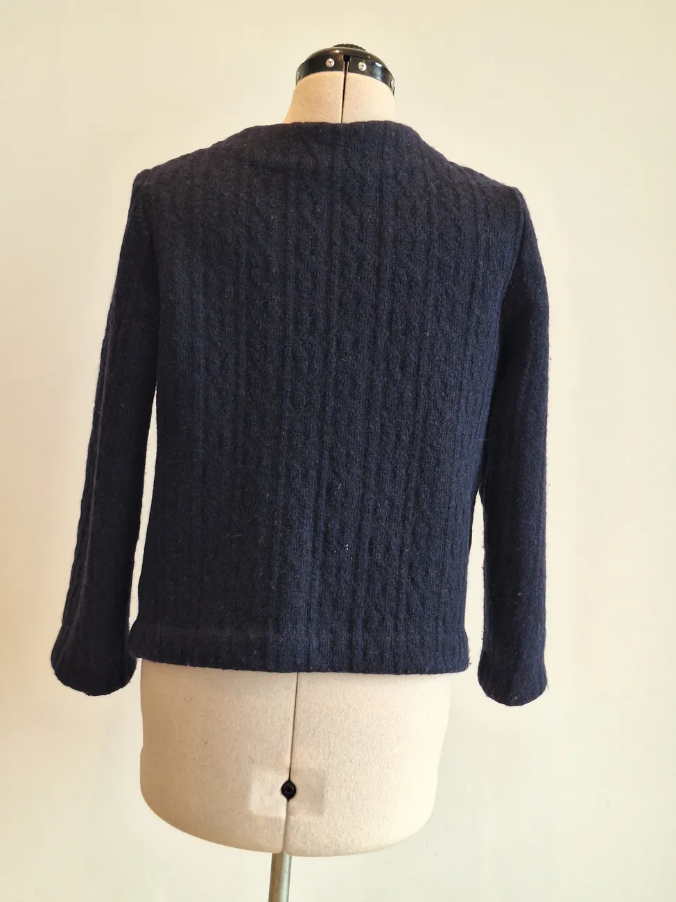 Chaqueta azul marino MAU