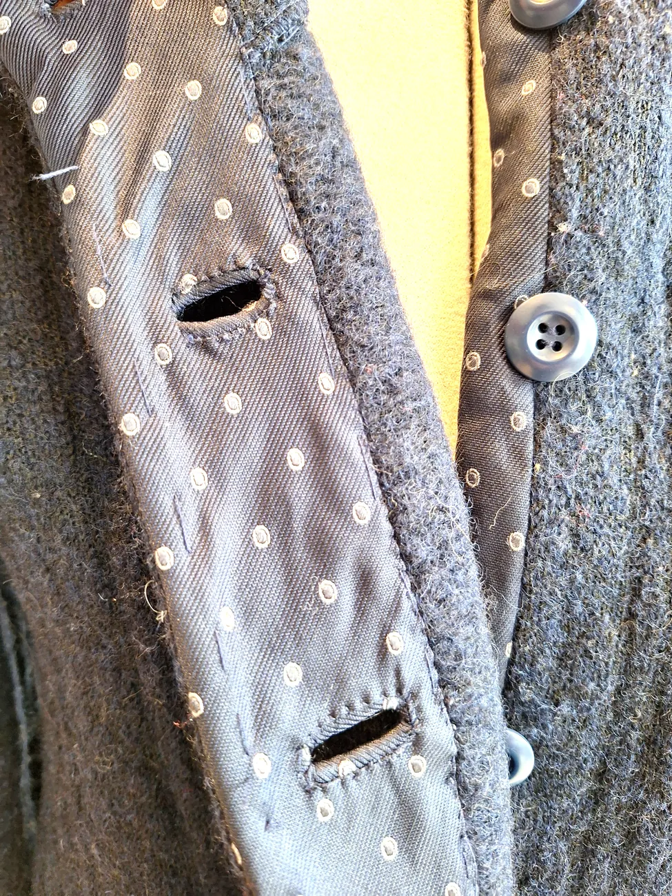 Chaqueta azul marino MAU